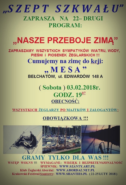 Koncert Szept Szkwału 03 02 2018