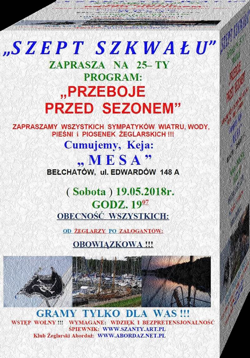 Koncert Szept Szkwału 19 05 2018